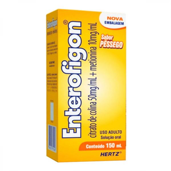 Enterofigon Pêssego Solução Oral 150ml Enterofigon Pessego Solucao Oral 150ml
