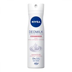 Desodorante Aerossol Feminino Nivea Deomilk Sensitive 150ml
