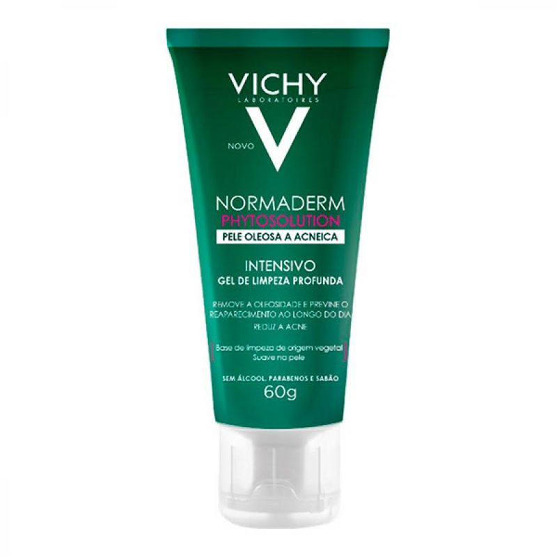 Vichy Normaderm Phytosolution Gel Para Limpeza 60g
