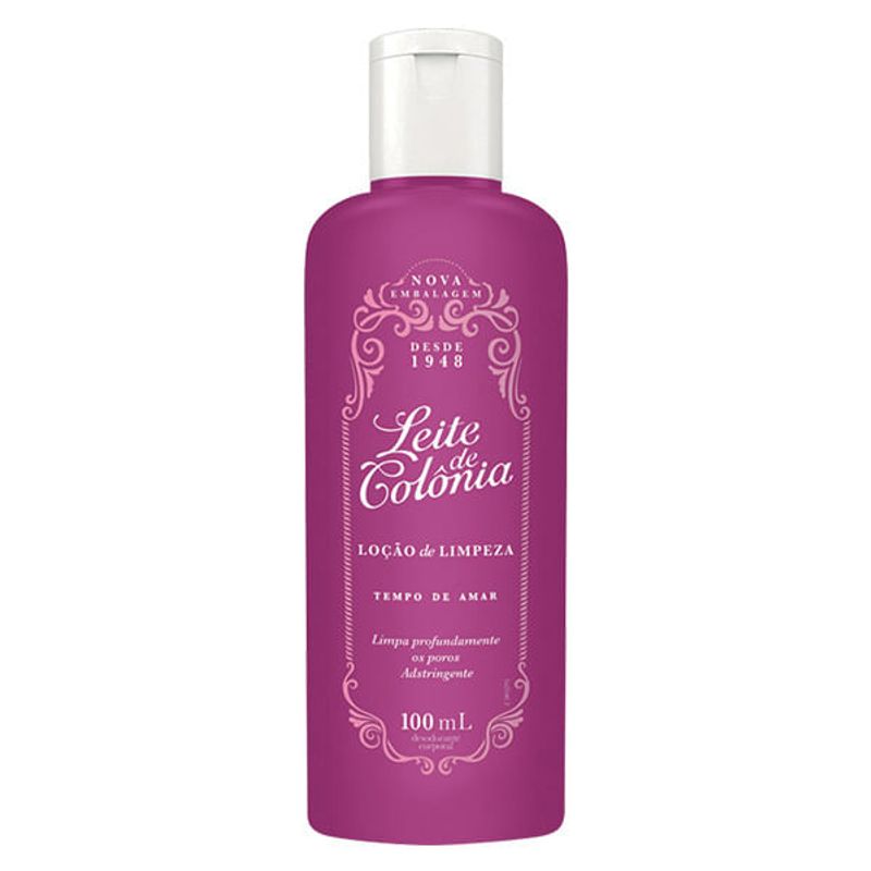 Leite De Colônia Tempo De Amar 100ml Leite De Colonia Tempo De Amar 100ml