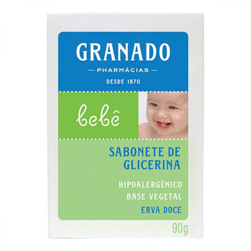 Sabonete Em Barra Granado Bebê Erva Doce 90g Sabonete Em Barra Granado Bebe Erva Doce 90g