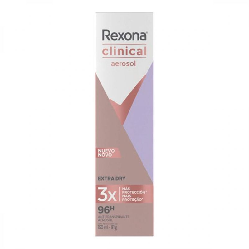 Rexona Clinical Classic - Desodorante Aerossol Feminino 150ml