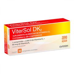 Vitersol Dk2 Com 30 Comprimidos Revestidos