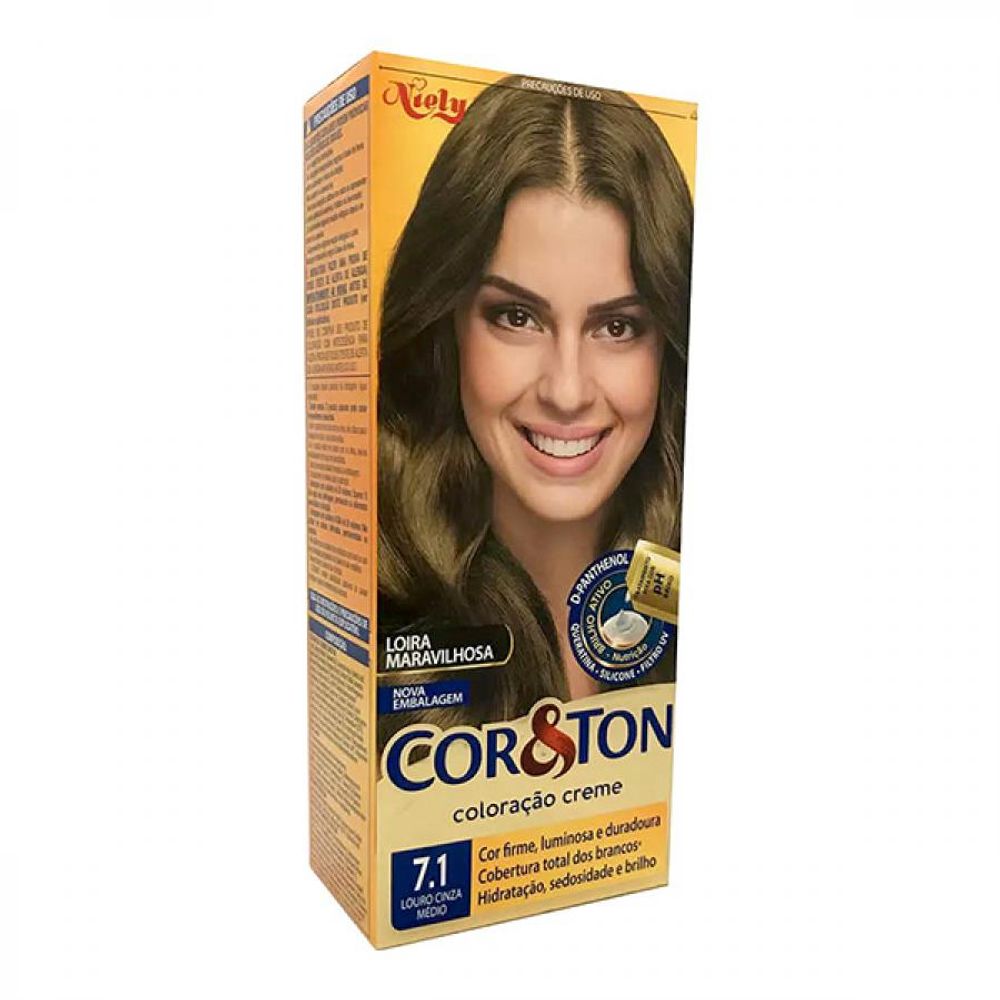 Tintura Cor E Ton 7 1 Louro Cinza M dio Precopopular tintura-cor-e-ton-7-1-louro-cinza-m-dio-precopopular
