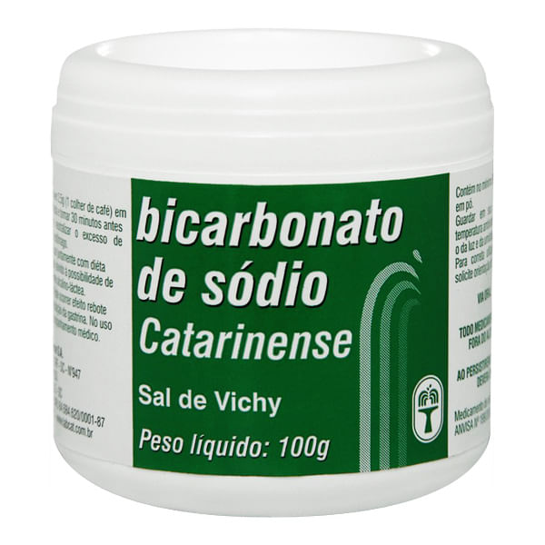 Bicarbonato De Sódio Catarinense 100g Bicarbonato De Sodio Catarinense 100g