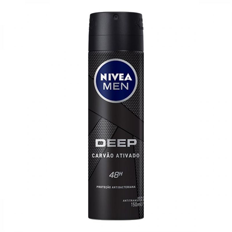 Desodorante Nivea Masculino Aerossol Deep 150ml