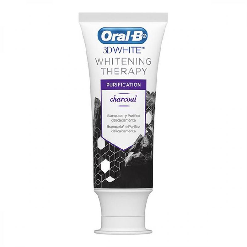 Creme Dental Oral-b 3d White Purification Charcoal 102g