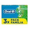 Creme Dental Oral-b Extra Fresh 3 Unidades De 70g