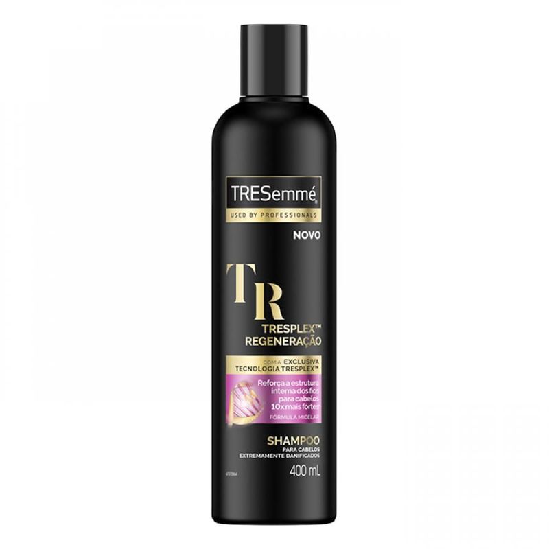 Shampoo Tresemmé Tresplex Regeneração 400ml Shampoo Tresemme Tresplex Regeneracao 400ml