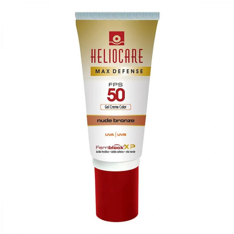 Heliocare Max Defense Gel Creme Nude Bronze Fps50 50g