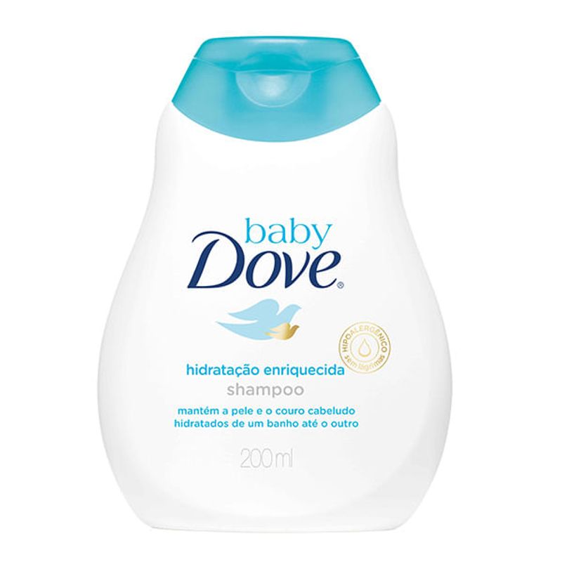 Shampoo Baby Dove Hidratação Enriquecida 200ml Shampoo Baby Dove Hidratacao Enriquecida 200ml
