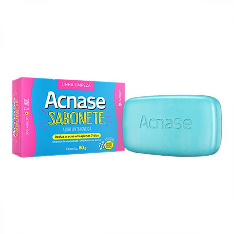 Sabonete Acnase Antiacne 80g