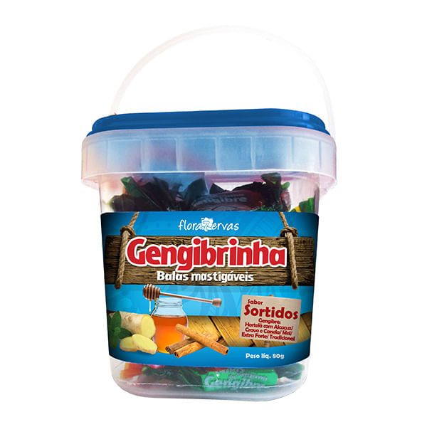 Gengibrinha Sortidos 80g