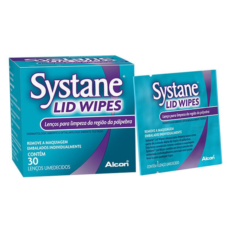 Systane Lid Wipes Com 30 Lenços Systane Lid Wipes Com 30 Lencos