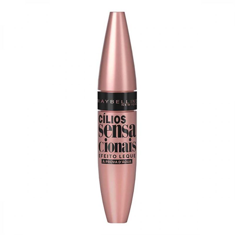 Máscara Para Cílios Maybelline Cílios Sensacionais Prova Dágua 9ml Mascara Para Cilios Maybelline Cilios Sensacionais Prova Dagua 9ml