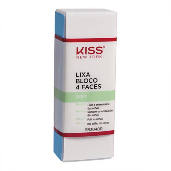 Lixa Para Unha Bloco 4 Faces Kiss New York