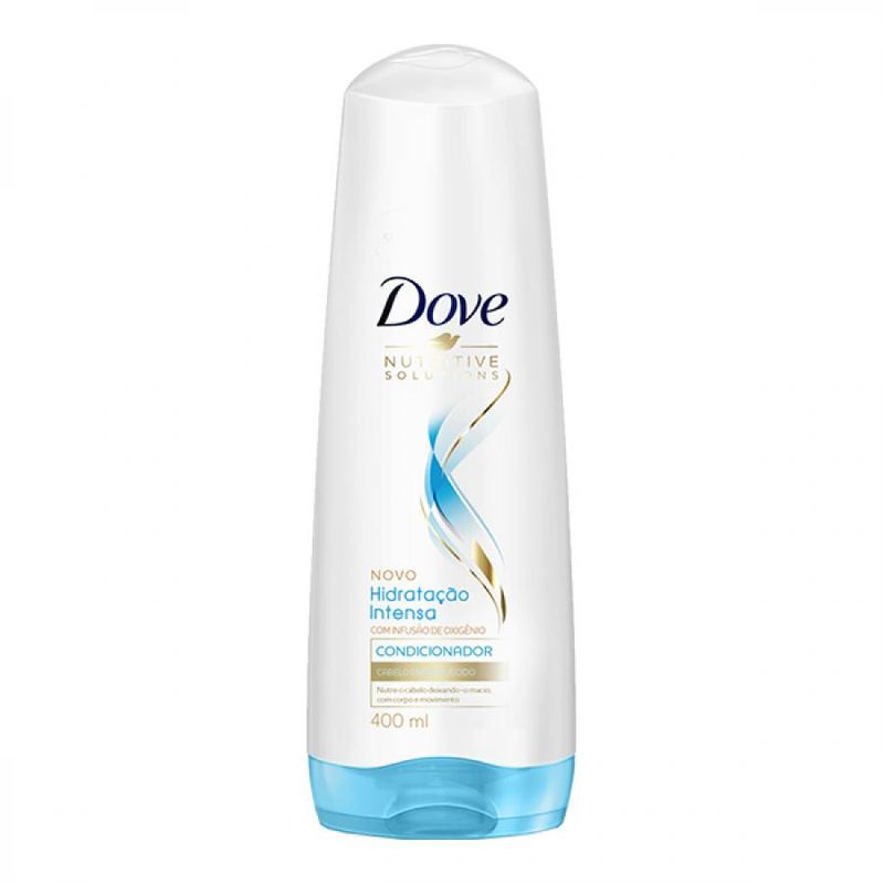 Condicionador Dove Hidratação Intensa Oxigênio 400ml Condicionador Dove Hidratacao Intensa Oxigenio 400ml