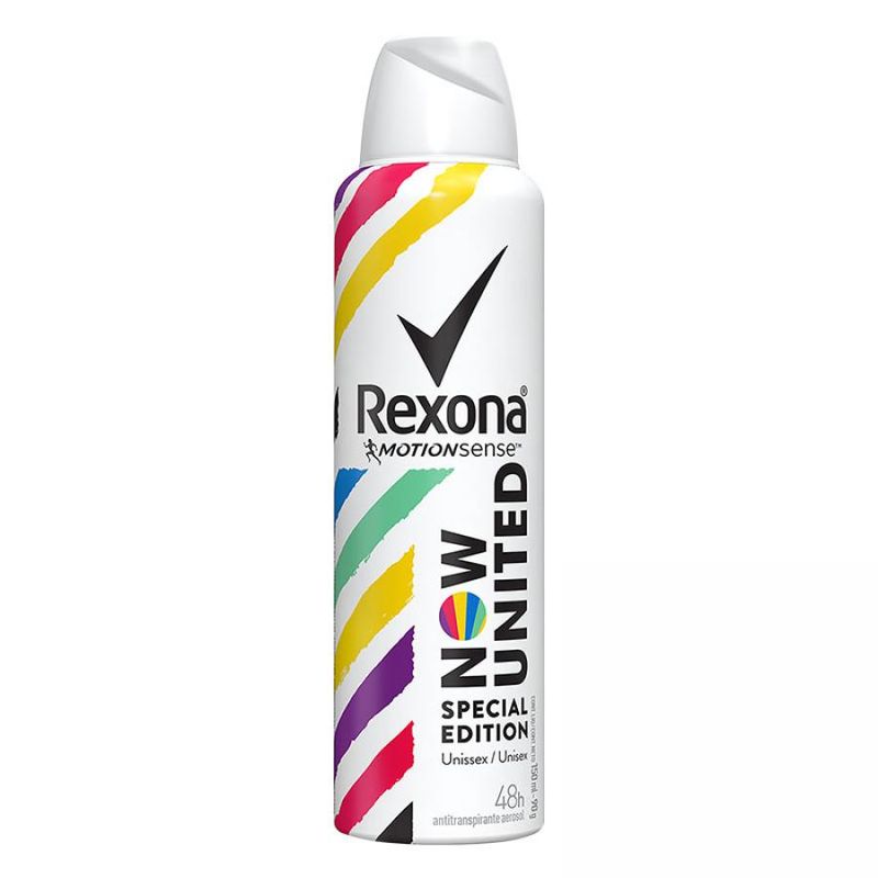 Desodorante Rexona Unissex Aerossol Now United 150ml