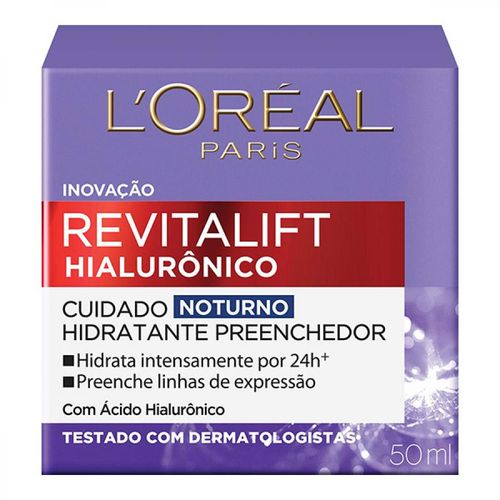 Loréal Revitalift Hialurônico Noturno 50ml