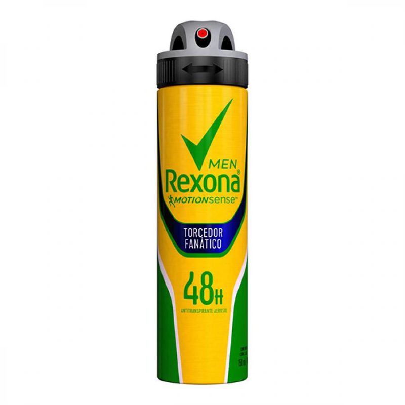 Desodorante Rexona Masculino Aerossol Torcedor Fanático 90g Desodorante Rexona Masculino Aerossol Torcedor Fanatico 90g