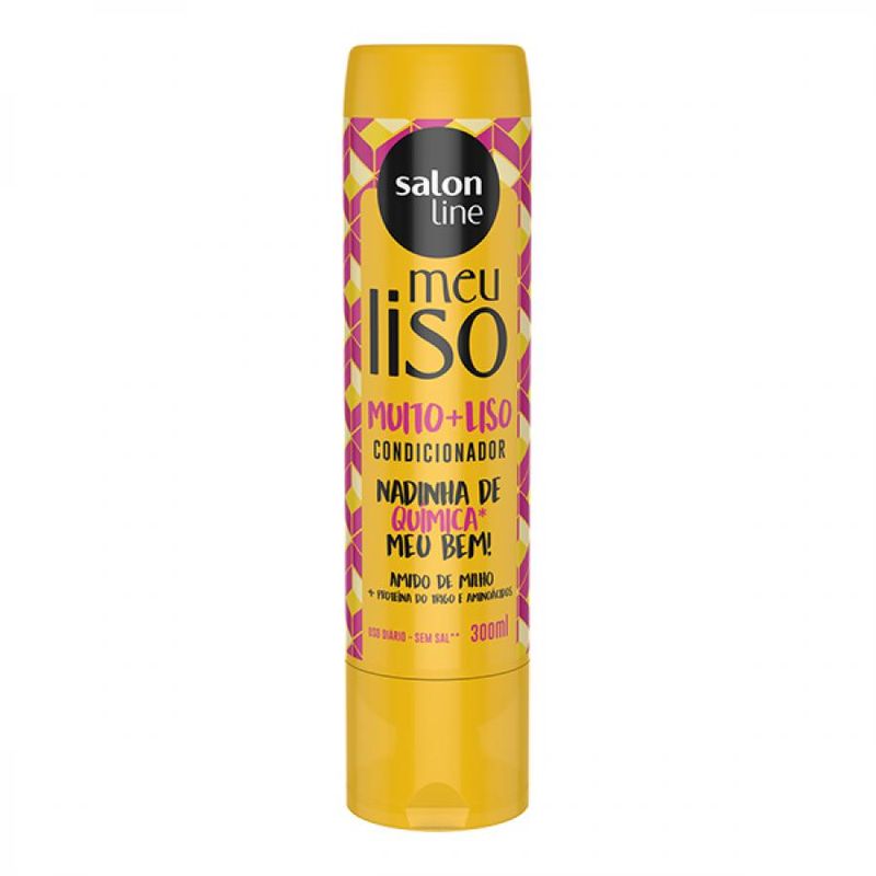 Condicionador Salon Line Meu Liso Muito + Liso 300ml