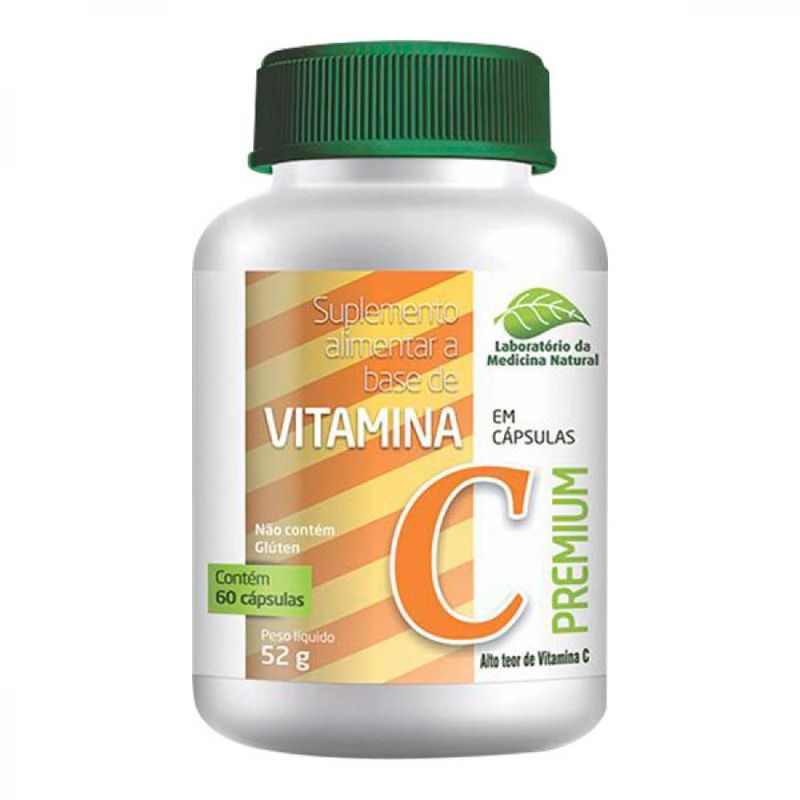 Vitamina C Premium Medinal Com 60 Cápsulas
