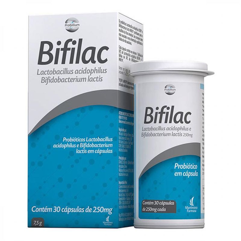 Bifilac 30 Capsulas Probiotico