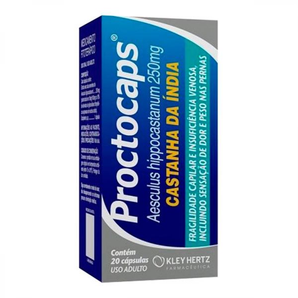 Proctocaps Com 20 Cápsulas Proctocaps Com 20 Capsulas