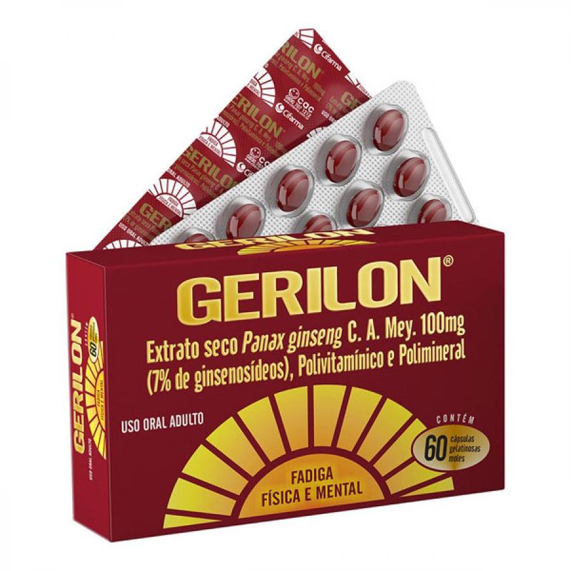 Gerilon Com 60 Cápsulas