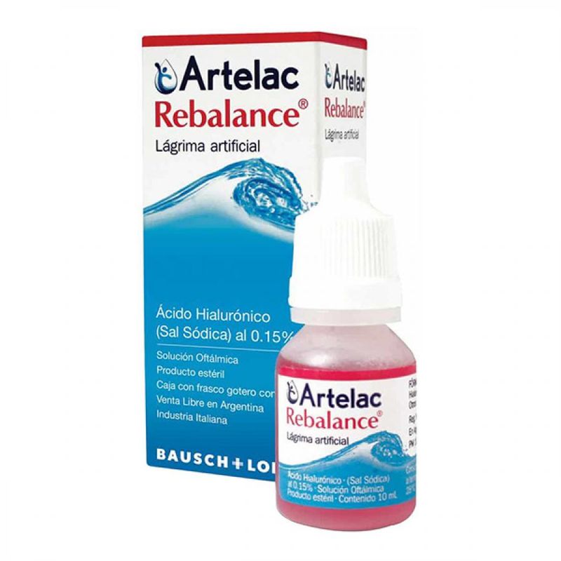 Artelac Rebalance Solucao Oftalmica 10ml