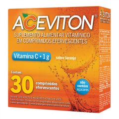 Aceviton 1g Com 30 Comprimidos Efervescentes