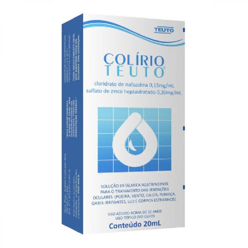 Colírio Teuto 20ml Colirio Teuto 20ml