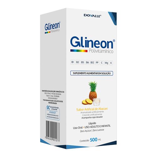 GLINEON 500ML ABACAXI