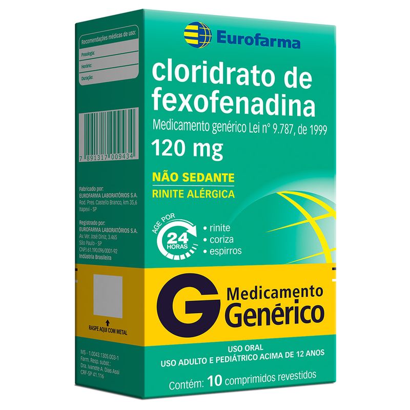 Fexofenadina-120mg-Eurofarma-Com-10-Comprimidos-Revestidos