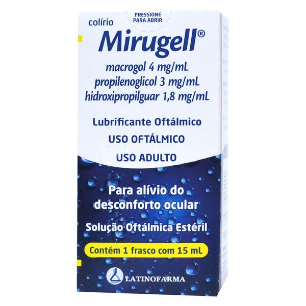 Mirugell Colírio 15ml Mirugell Colirio 15ml