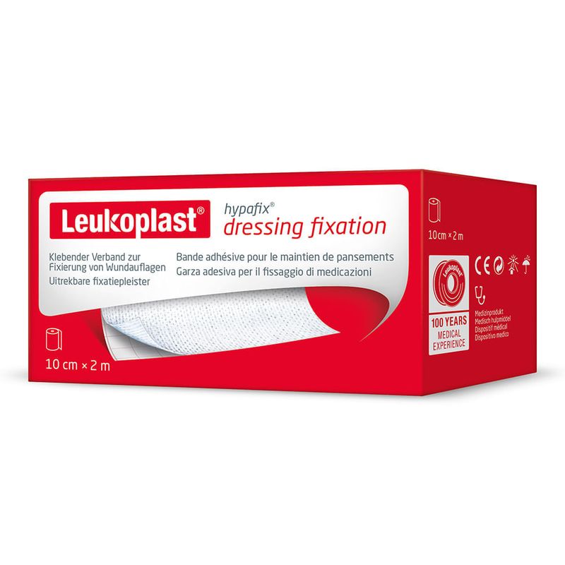 Curativo Leukoplast Hypafix Para Fixacao 1 Rolo 10cmx2m