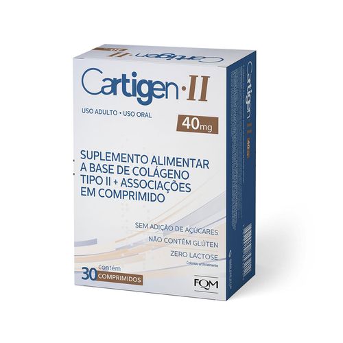 Cartigen-Ii-40mg-Com-30-Comprimidos