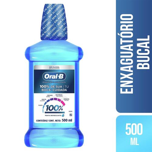 Enxaguante-Oral-B-Bucal-100--500ml-Menta-Refrescante