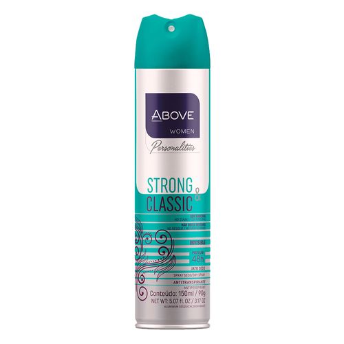 Desodorante-Above-Feminino-Personalities-Aerossol-150ml-Strong-E-Classic