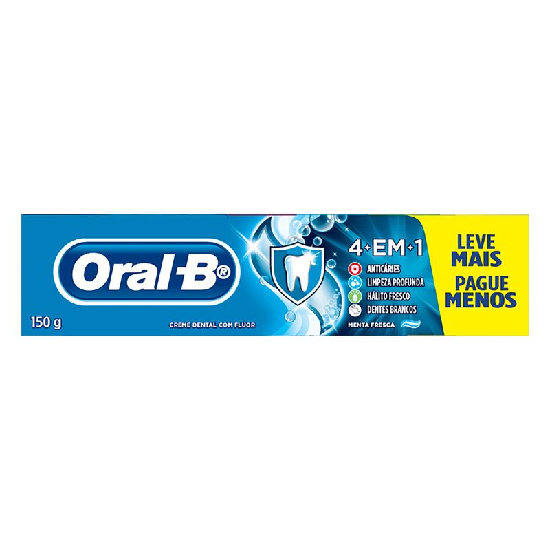 Creme-Dental-Oral-B-150gr-Leve---Pague---4-Em-1-Especial