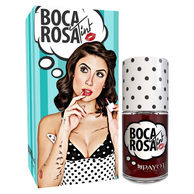 Batom Payot Lip Tint Boca Rosa 10ml