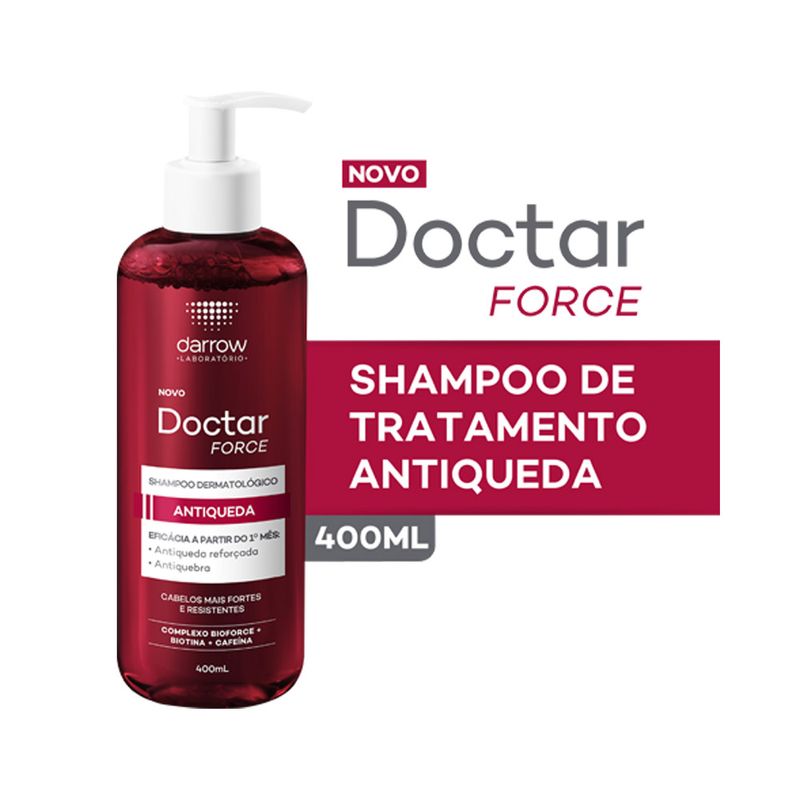 Shampoo Antiqueda Doctar Force 400ml - Precopopular