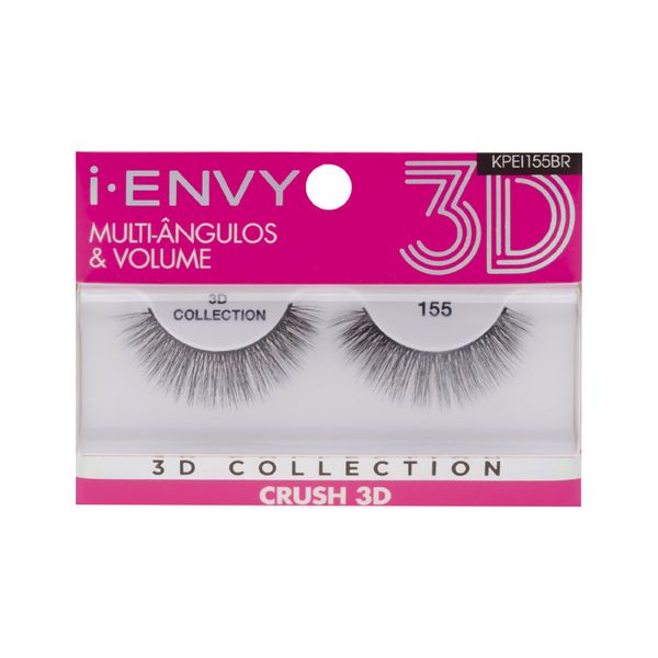 Cilios Posticos Kiss New York I Envy 3d Crush 155