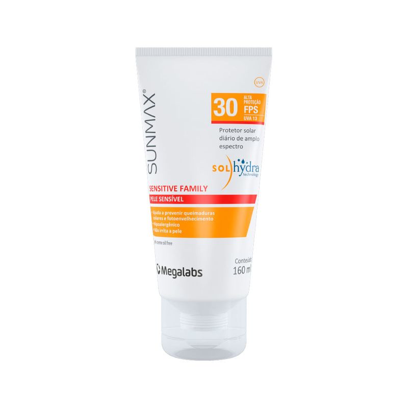 Sunmax Sensitive Family Fps30 160ml