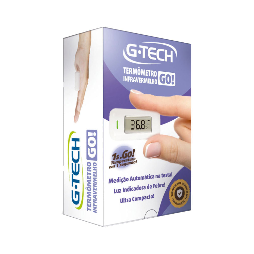 Termometro G-tech Go Digital Infravermelho Branco