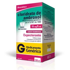 Cloridrato Ambroxol Pediátrico 6mg 120ml Neoquímica Genérico