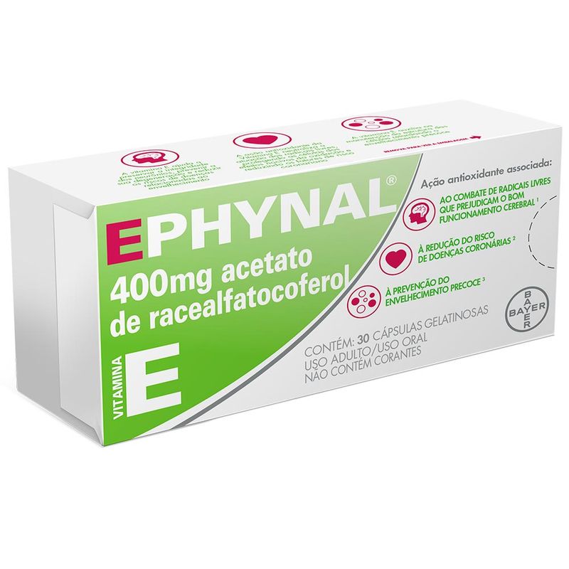 Ephynal 400mg Com 30 Comprimidos