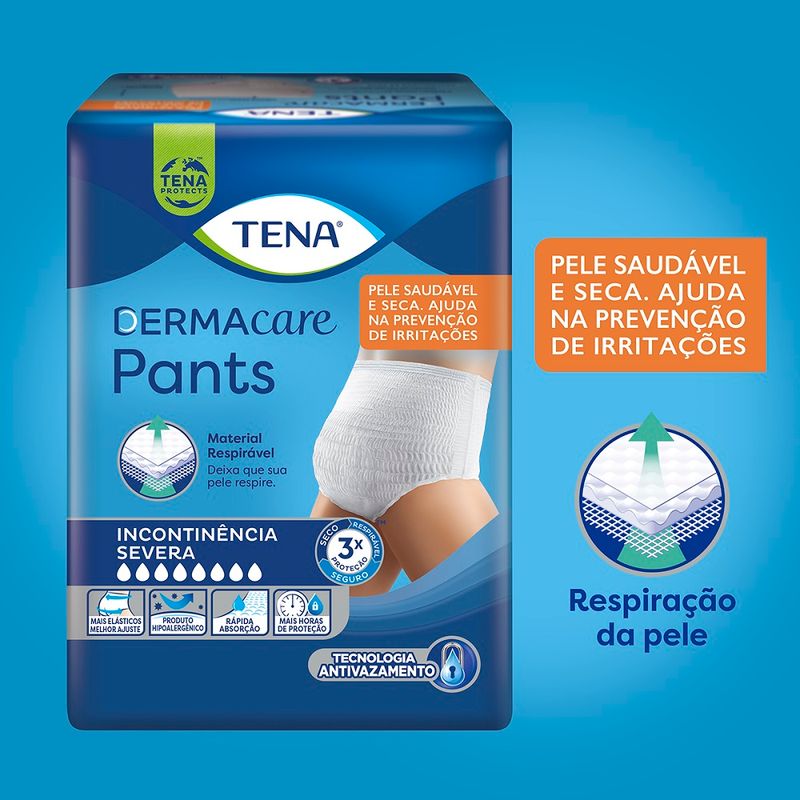 Calcinha Descartável Tena Pants Discreet Black P/m Com 8 Unidades -  precopopular