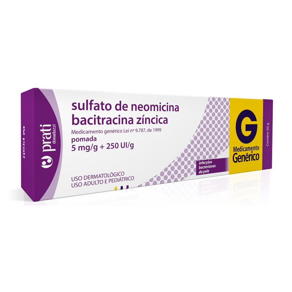 Neomicina + Bacitracina Para Que Serve - BRAINCP