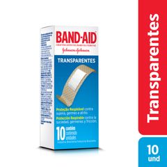 Band-aid-Transparente-Com-10-Unidades